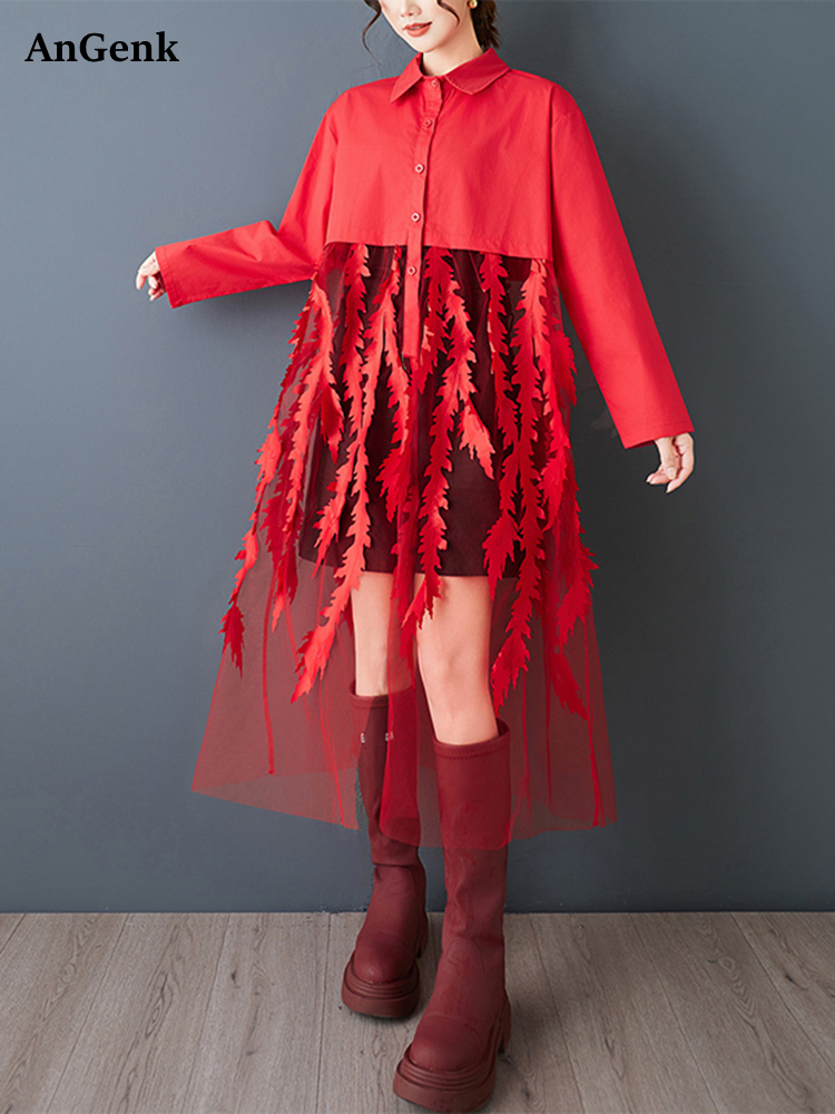 Women'S Red Formal Wear - Sukienki damskie w stylu vintage z