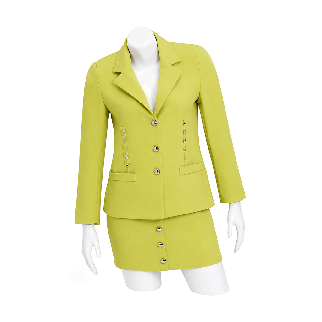 Womens Blazer - Kostium Gale Weathers, dziennikarka, cosplay, zielony