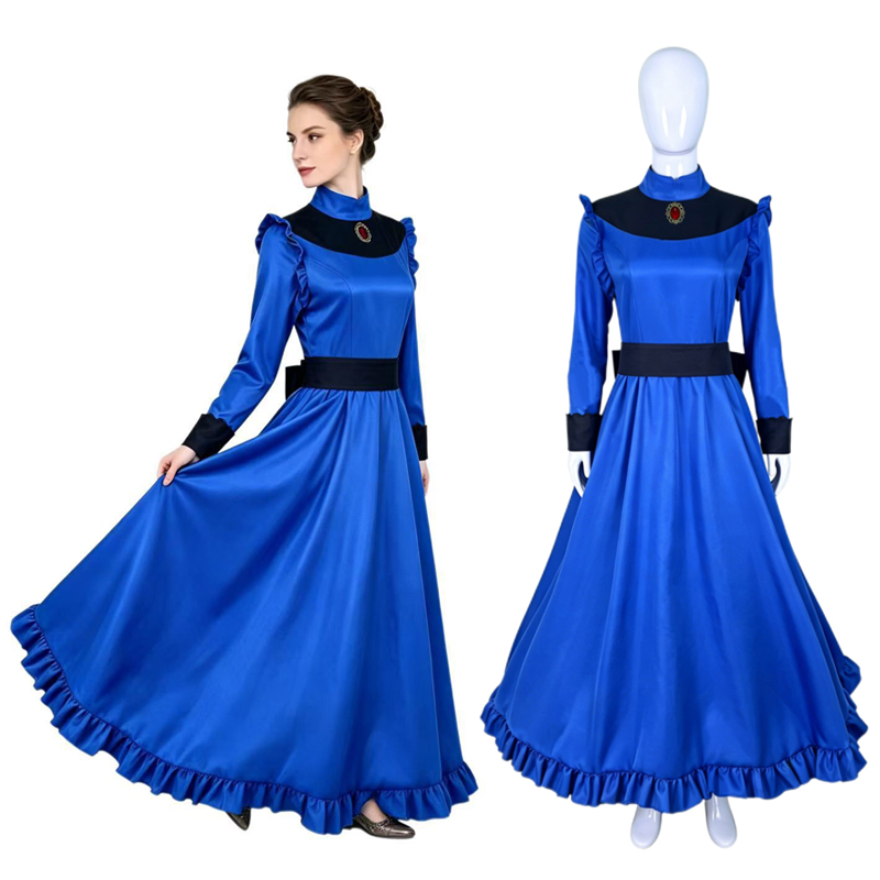Evening Gown - Kostium Cosplay Anime Yubaba na Halloween,