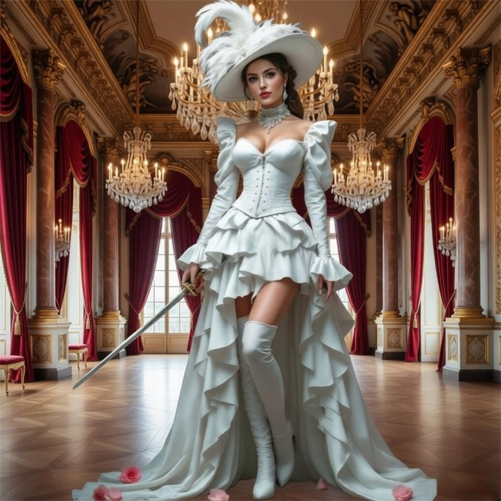 Elegancka Średniowieczna Vinta – Evening Gown recenzja i cena