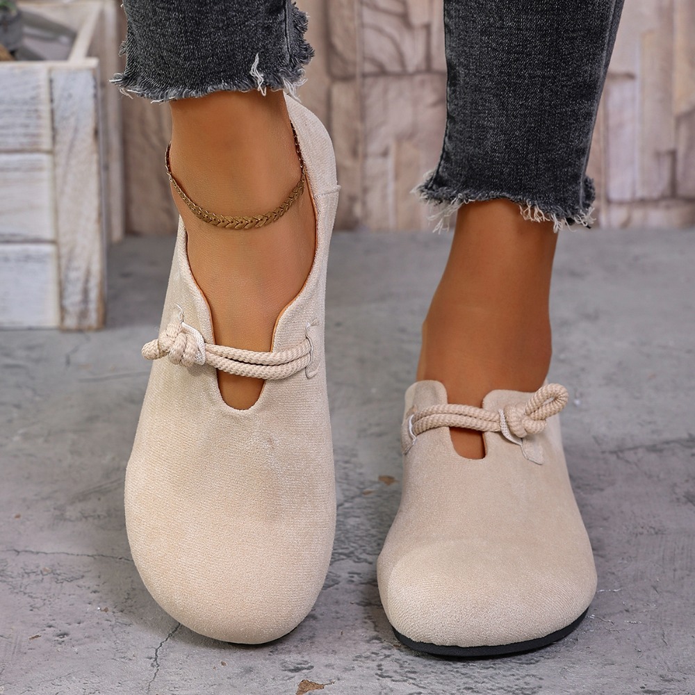 Damskie płaskie mokasyny z okr – Womens Heels recenzja i cena