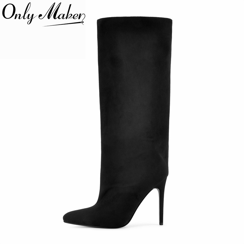 Onlymaker Czarne Kozaki za Kol – Formal Dress recenzja i cena