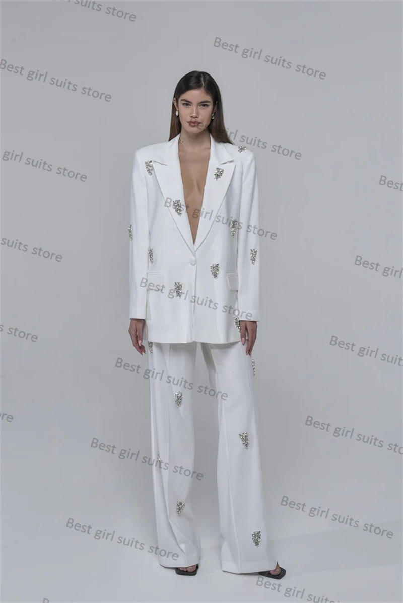 2-częściowy formalny damski ga – Tailored Trouser Wide recenzja i cena