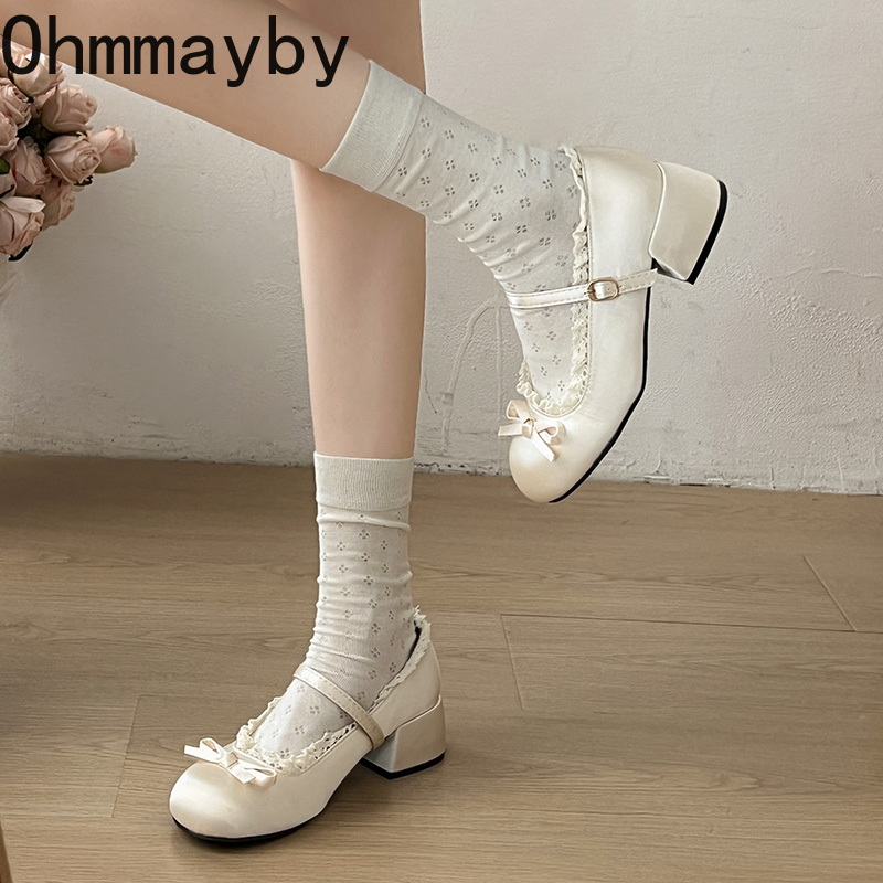 Koronkowe buty Mary Jane z kok – Midi Dress recenzja i cena