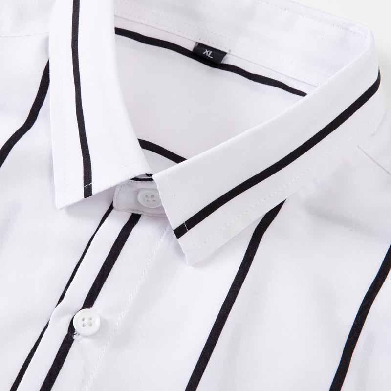 Męska koszula w paski z długim – Formal Dress recenzja i cena