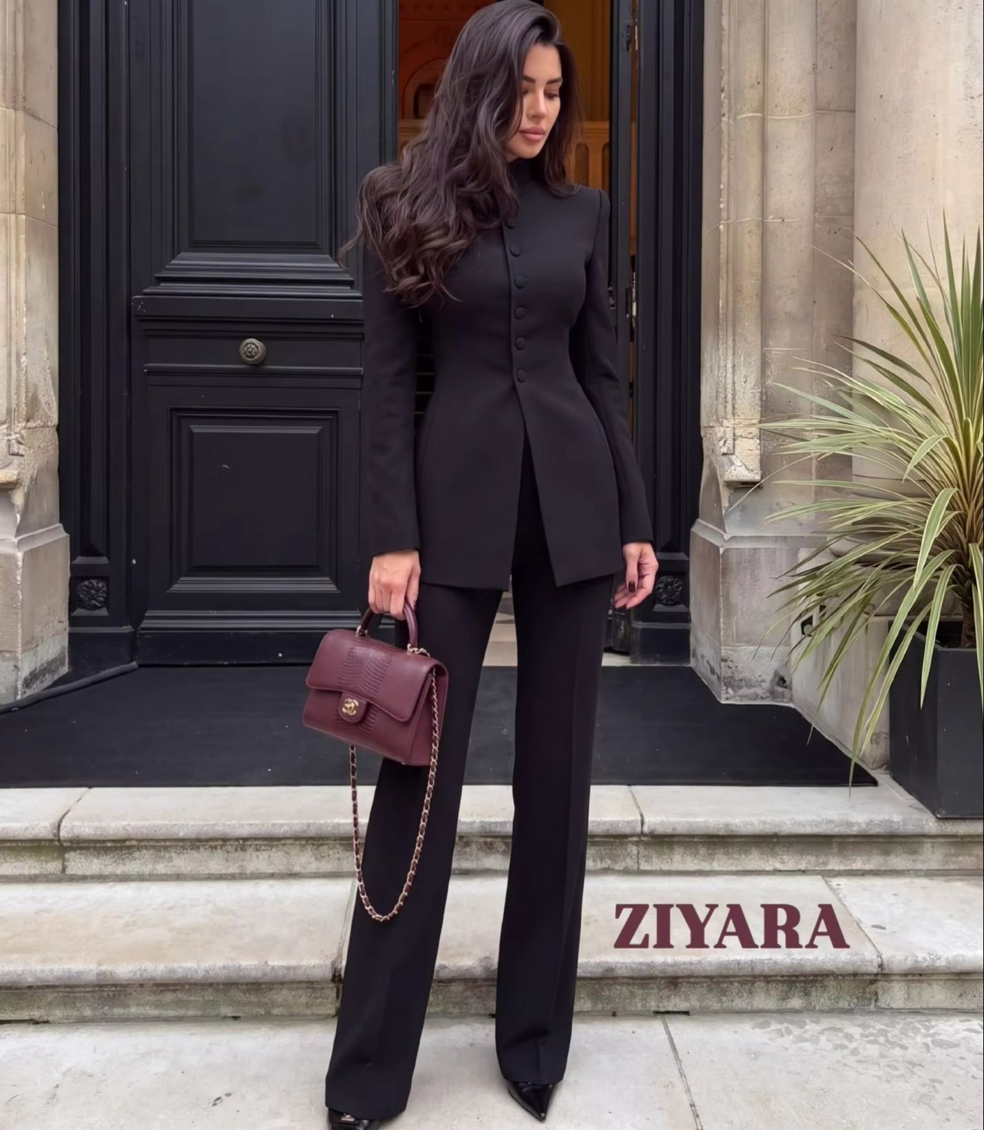 Damski dwuczęściowy garnitur:  – Womens Blazer recenzja i cena