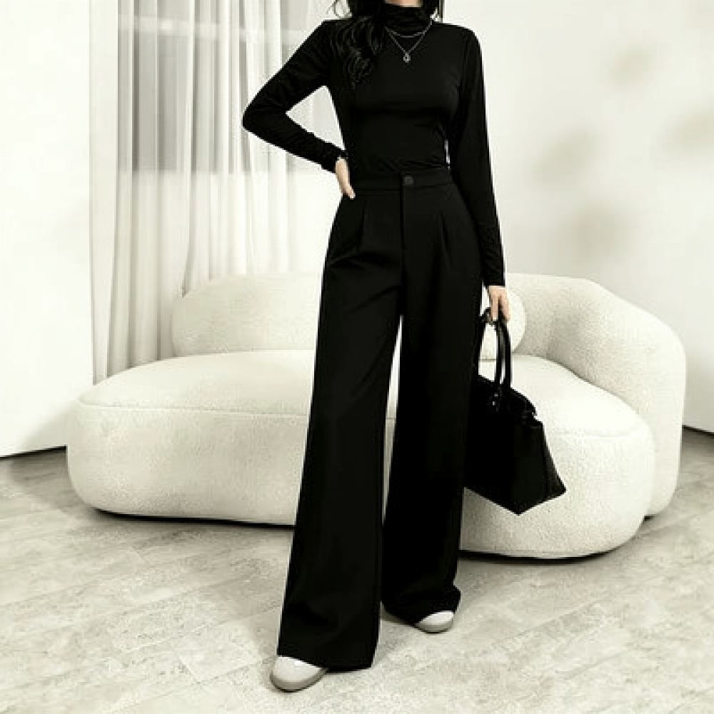 Damskie spodnie do garnituru o – Tailored Trouser Wide recenzja i cena