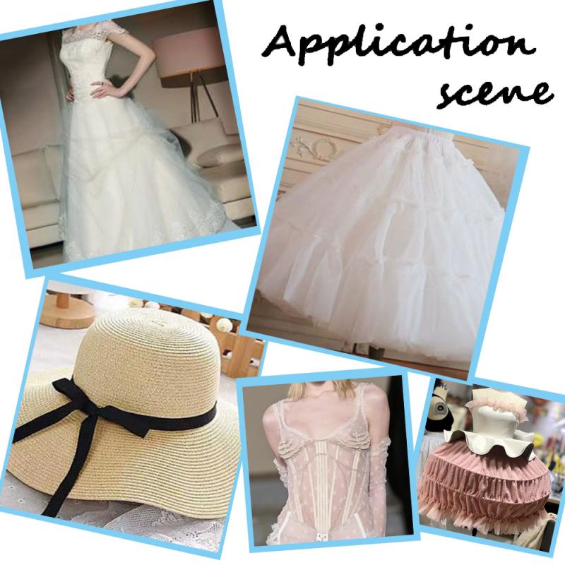 50 jardów/rolka poliestrowego  – Wedding Dress recenzja i cena