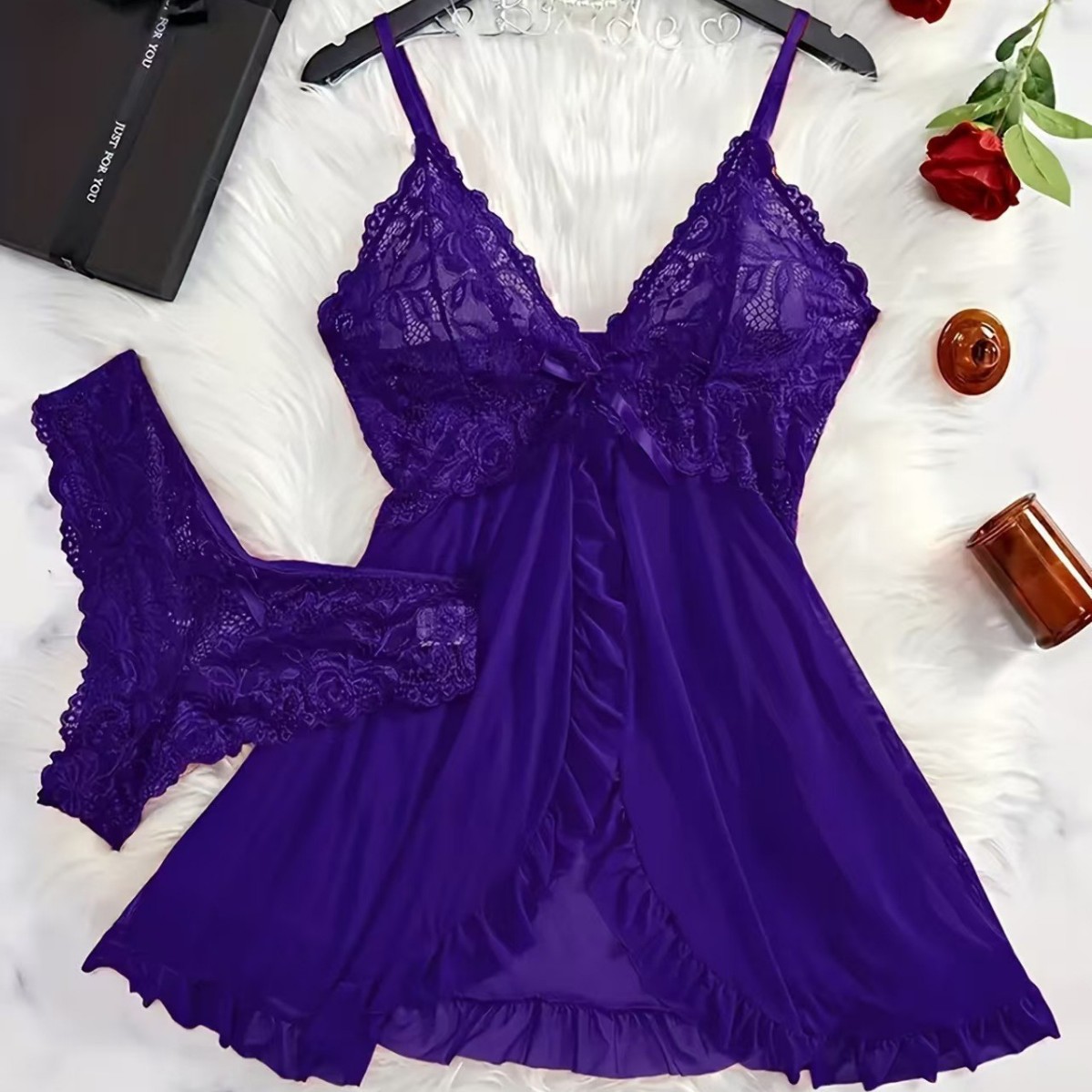 Seksowna bielizna nocna damska – Lace Dress recenzja i cena