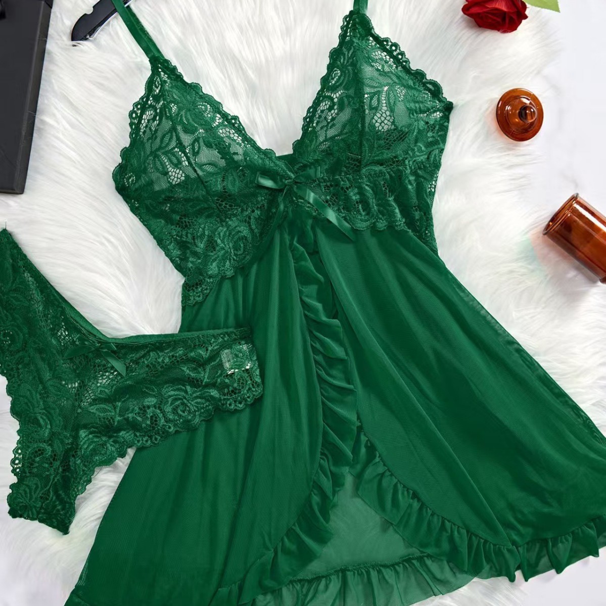 Seksowna bielizna nocna damska – Lace Dress recenzja i cena