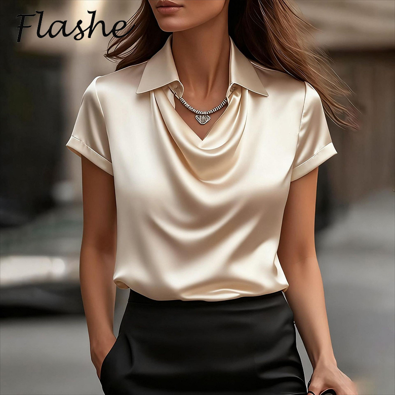 Satynowa koszula damska i bluz – Silk Blouse recenzja i cena