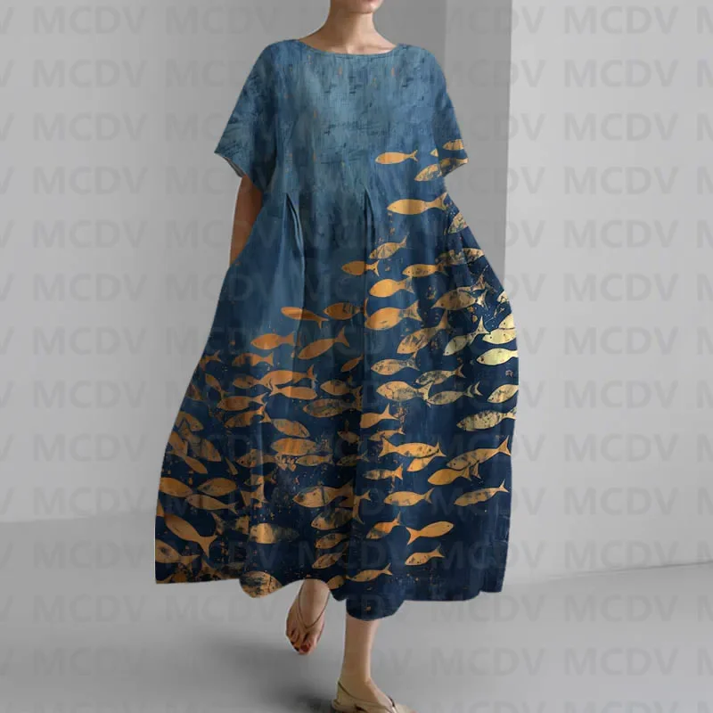 Damska sukienka midi z japońsk – Midi Dress recenzja i cena