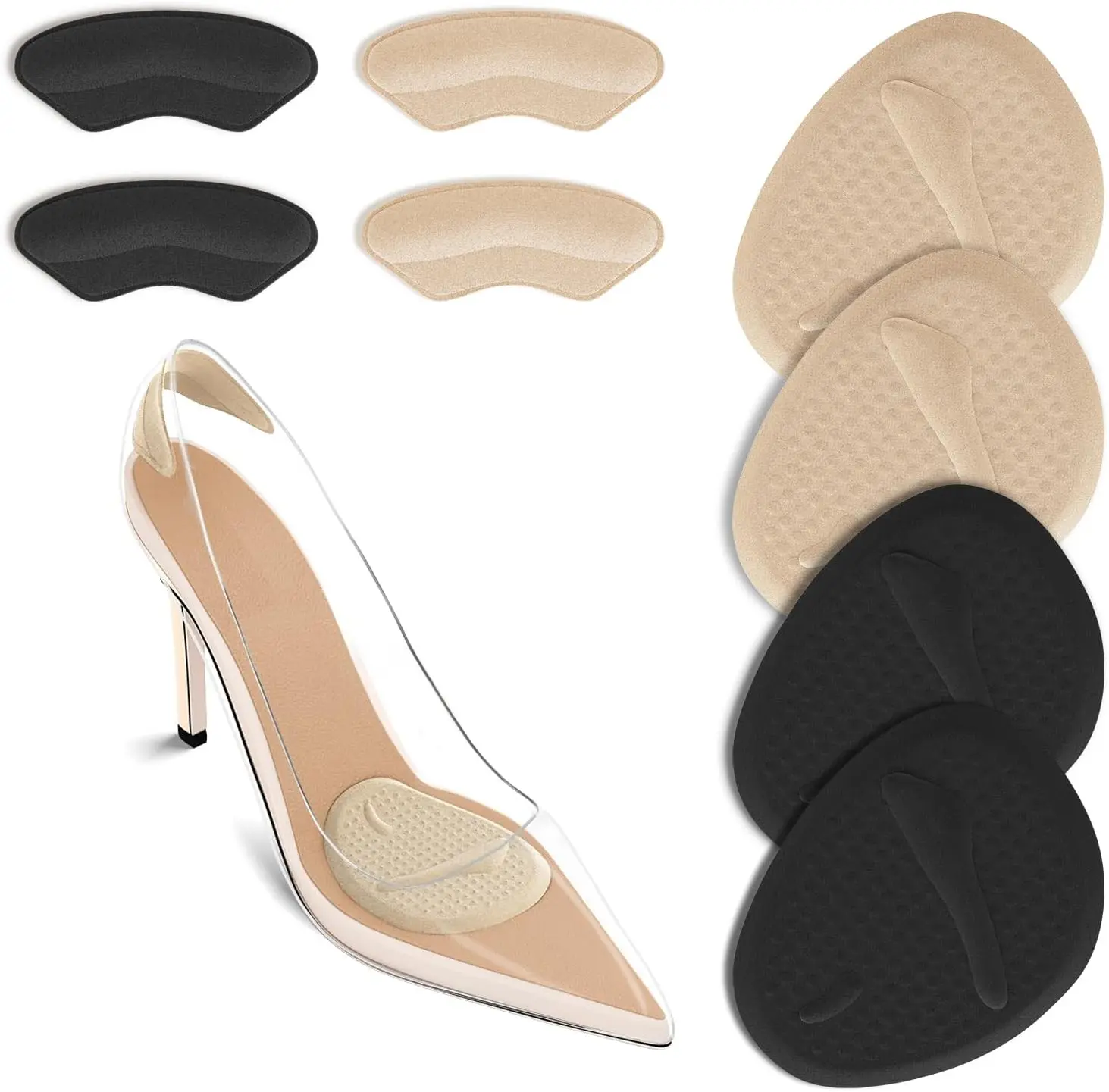 2 zestawy wkładek na pięty, po – Womens Heels recenzja i cena